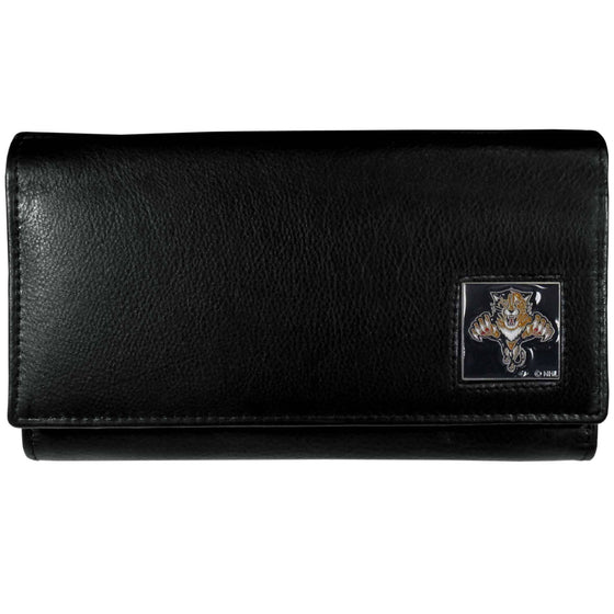 Florida Panthers�� Leather Women's Wallet (SSKG) - 757 Sports Collectibles