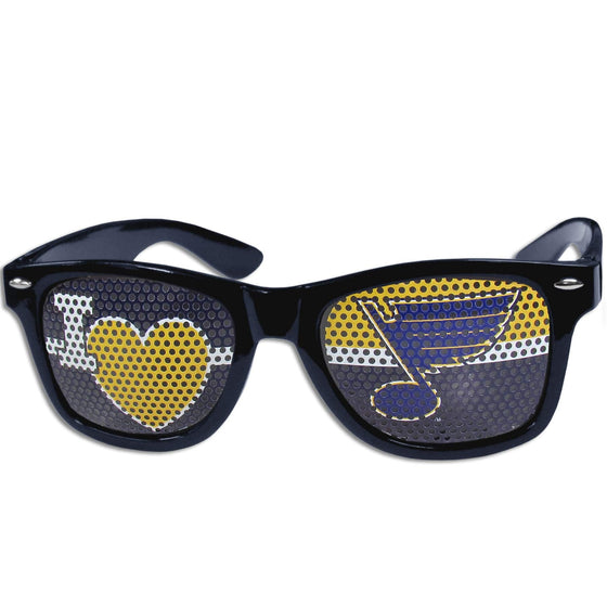 St. Louis Blues�� I Heart Game Day Shades (SSKG) - 757 Sports Collectibles