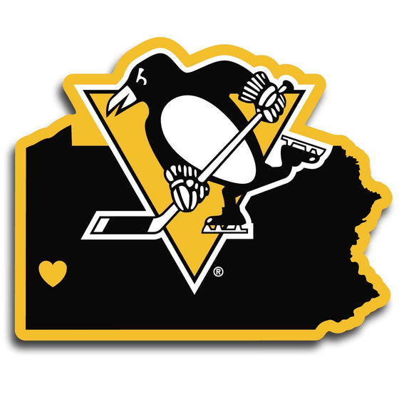 Pittsburgh Penguins�� Home State Decal (SSKG) - 757 Sports Collectibles