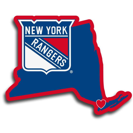 New York Rangers�� Home State Decal (SSKG) - 757 Sports Collectibles