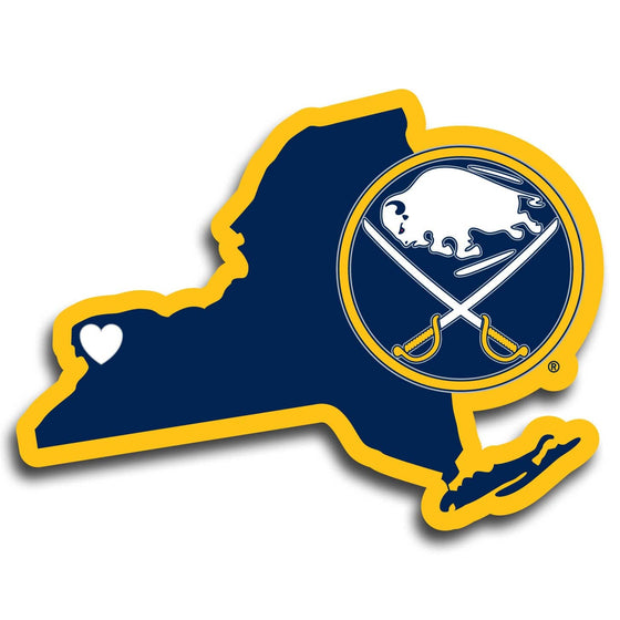 Buffalo Sabres�� Home State Decal (SSKG) - 757 Sports Collectibles