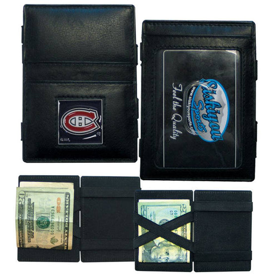 Montreal Canadiens�� Leather Jacob's Ladder Wallet (SSKG) - 757 Sports Collectibles