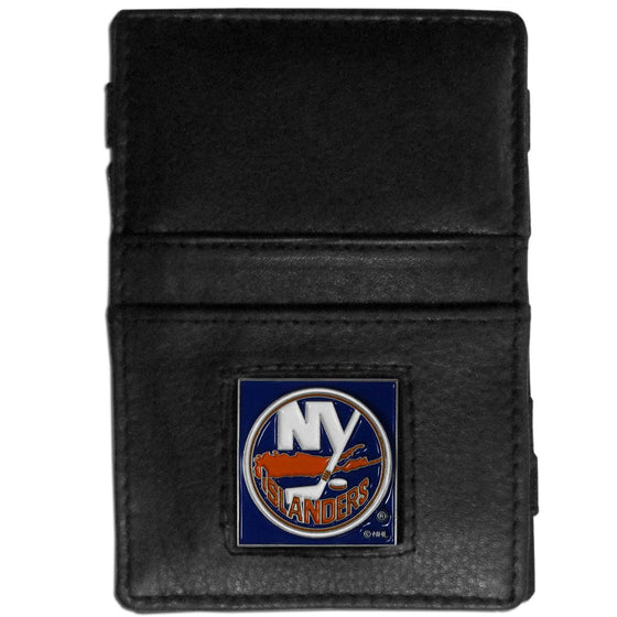 New York Islanders�� Leather Jacob's Ladder Wallet (SSKG) - 757 Sports Collectibles