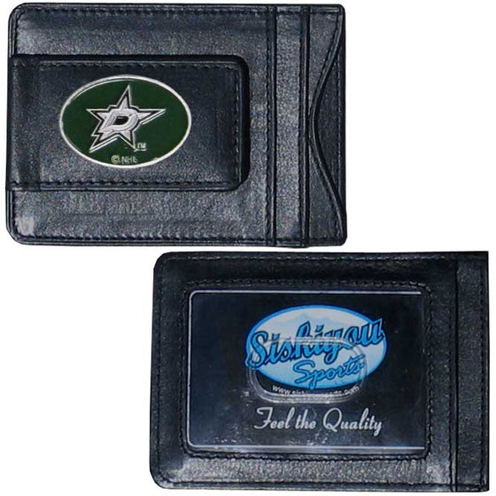 Dallas Stars��� Leather Cash & Cardholder (SSKG) - 757 Sports Collectibles