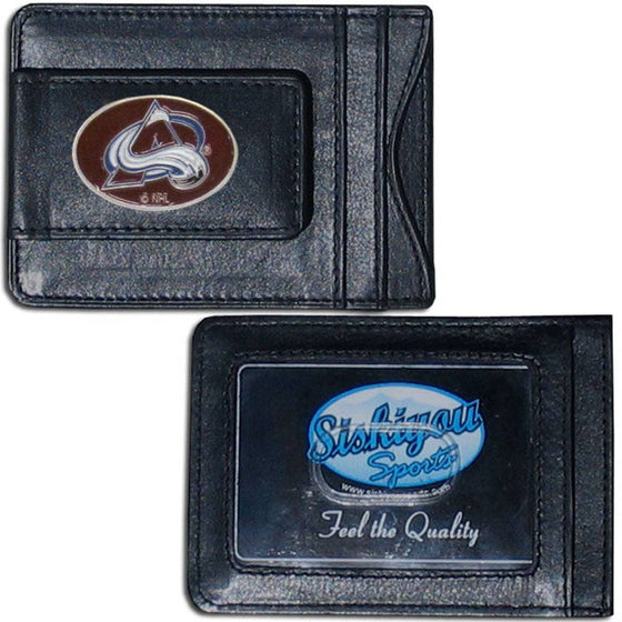 Colorado Avalanche�� Leather Cash & Cardholder (SSKG) - 757 Sports Collectibles