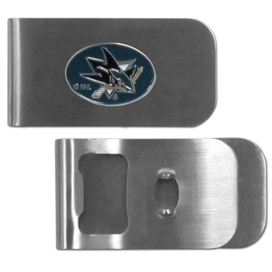 San Jose Sharks�� Bottle Opener Money Clip (SSKG) - 757 Sports Collectibles