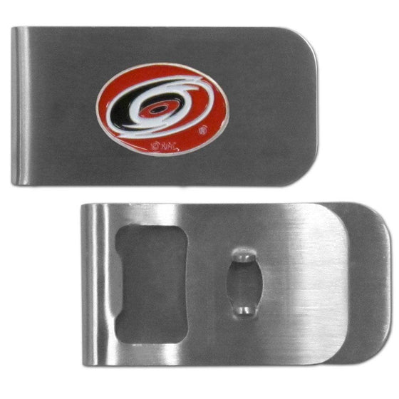 Carolina Hurricanes�� Bottle Opener Money Clip (SSKG) - 757 Sports Collectibles