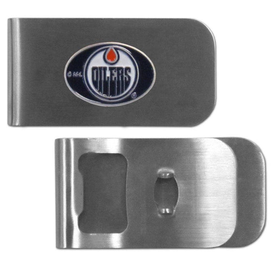 Edmonton Oilers�� Bottle Opener Money Clip (SSKG) - 757 Sports Collectibles