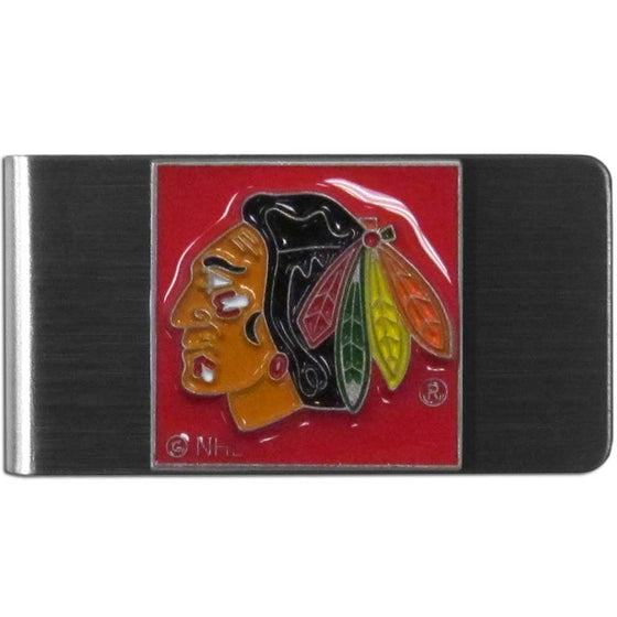 Chicago Blackhawks�� Steel Money Clip (SSKG) - 757 Sports Collectibles