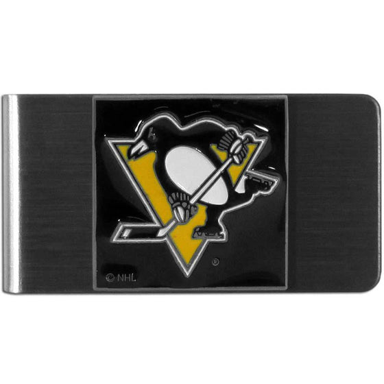 Pittsburgh Penguins�� Steel Money Clip (SSKG) - 757 Sports Collectibles