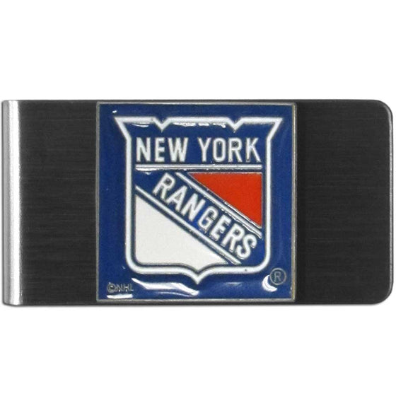 New York Rangers�� Steel Money Clip (SSKG) - 757 Sports Collectibles
