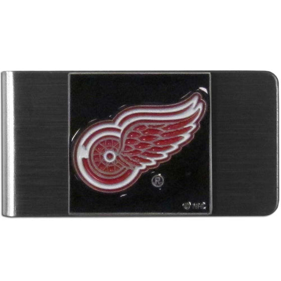 Detroit Red Wings�� Steel Money Clip (SSKG) - 757 Sports Collectibles