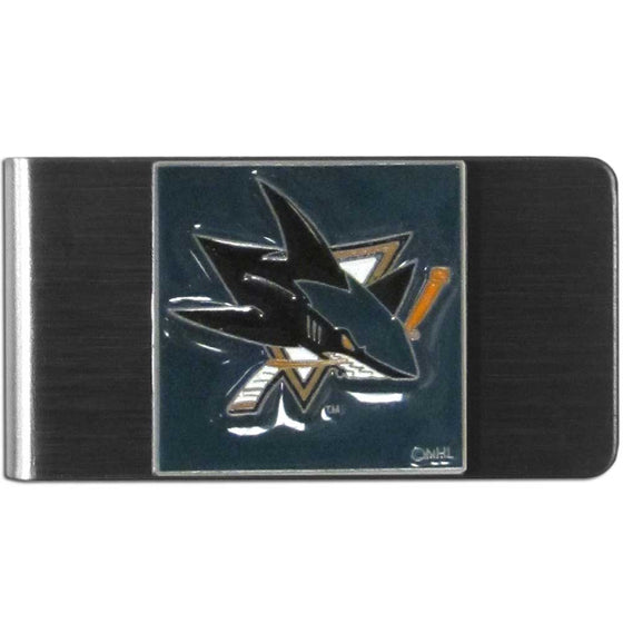 San Jose Sharks�� Steel Money Clip (SSKG) - 757 Sports Collectibles