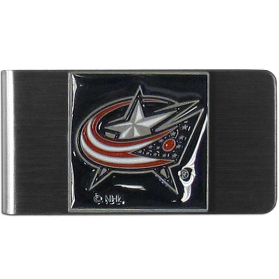 Columbus Blue Jackets�� Steel Money Clip (SSKG) - 757 Sports Collectibles