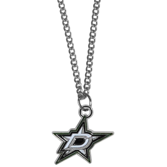 Dallas Stars��� Chain Necklace with Small Charm (SSKG) - 757 Sports Collectibles