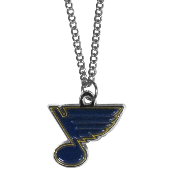 St. Louis Blues�� Chain Necklace (SSKG) - 757 Sports Collectibles