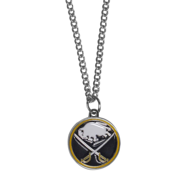 Buffalo Sabres�� Chain Necklace with Small Charm (SSKG) - 757 Sports Collectibles