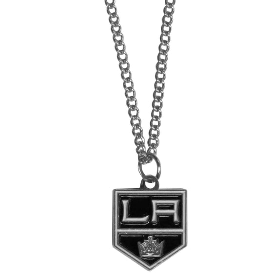 Los Angeles Kings�� Chain Necklace with Small Charm (SSKG) - 757 Sports Collectibles