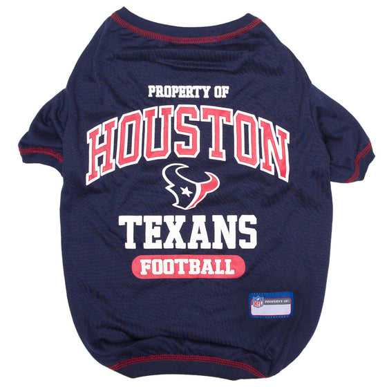 Houston Texans Dog Tee Shirt by Pets First