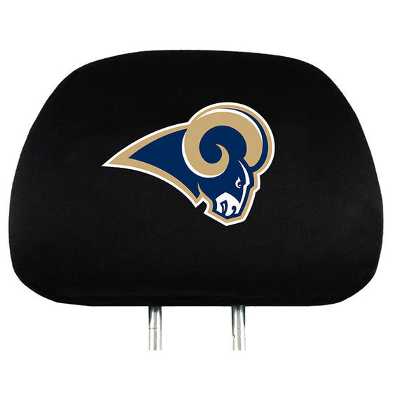 LA Rams  Head Rest Covers (TPM)