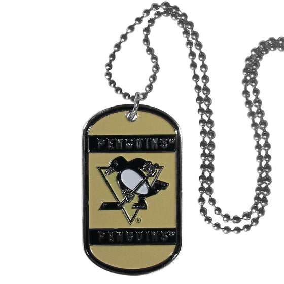 Pittsburgh Penguins�� Tag Necklace (SSKG) - 757 Sports Collectibles