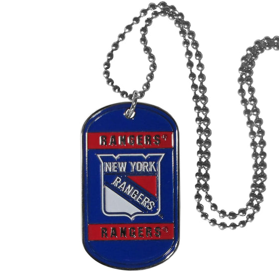 New York Rangers�� Tag Necklace (SSKG) - 757 Sports Collectibles