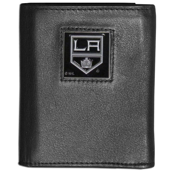 Los Angeles Kings�� Leather Tri-fold Wallet (SSKG) - 757 Sports Collectibles
