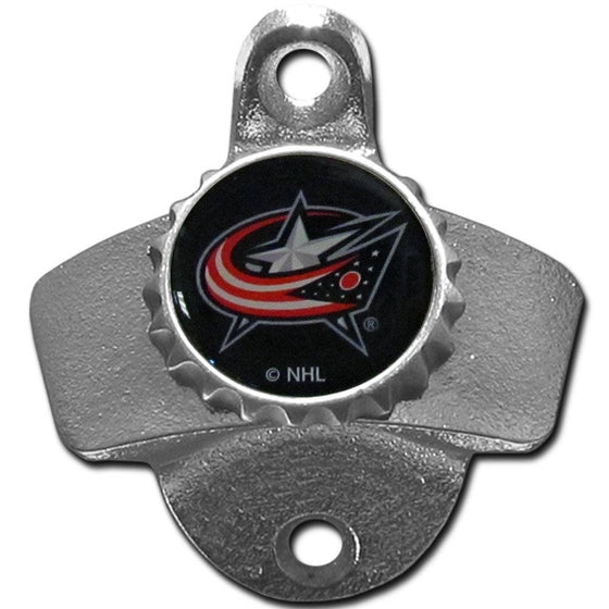 Columbus Blue Jackets�� Wall Mounted Bottle Opener (SSKG) - 757 Sports Collectibles