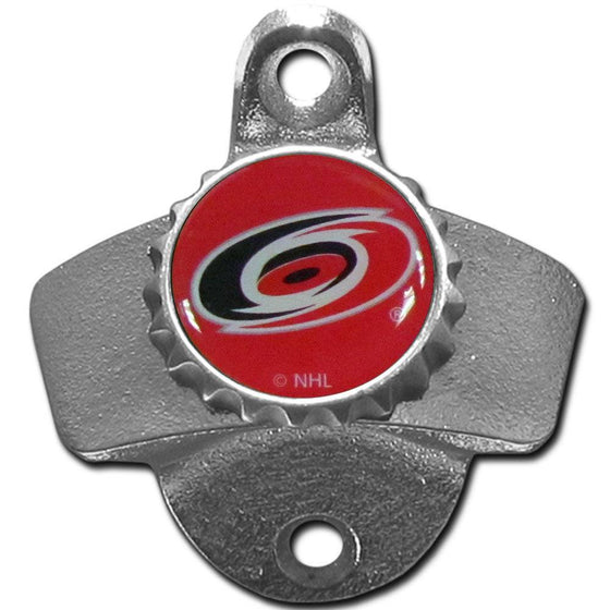 Carolina Hurricanes�� Wall Mounted Bottle Opener (SSKG) - 757 Sports Collectibles