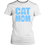 Cat Mom Womens Shirt - 100% Cotton - S - 2XL - 757 Sports Collectibles