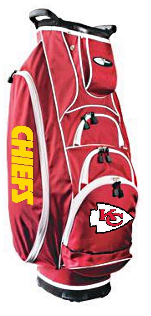 Kansas City Chiefs Albatross Cart Golf Bag Red