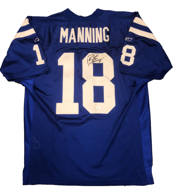 Indianapolis Colts Peyton Manning Signed Autograph Reebok Stitched Jersey - JSA LOA - 757 Sports Collectibles