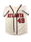 Atlanta Braves John Rocker Signed Auto Custom White Jersey JSA COA - 757 Sports Collectibles
