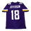 Minnesota Vikings Justin Jefferson Signed Auto Custom Purple Jersey BAS COA - 757 Sports Collectibles