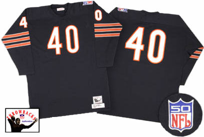 Chicago Bears Gale Sayers 1970 Dark Jersey - 56 (3XL)