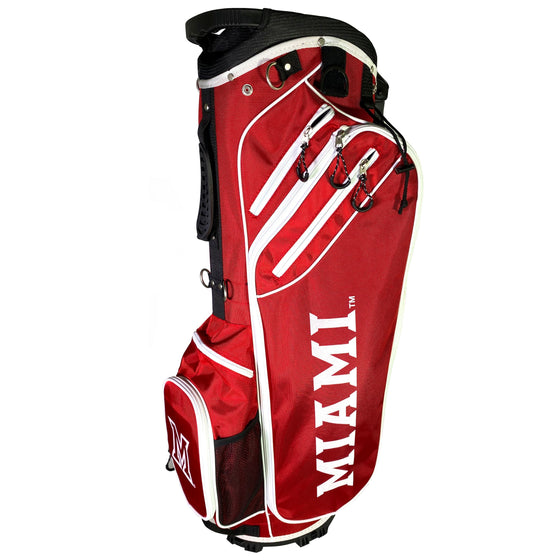 Miami of Ohio Redhawks Birdie Stand Golf Bag Red