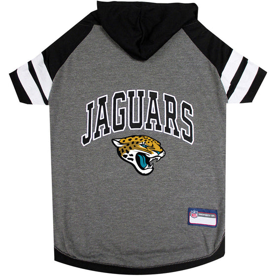 Jacksonville Jaguars Hoody Dog Tee by Pets First