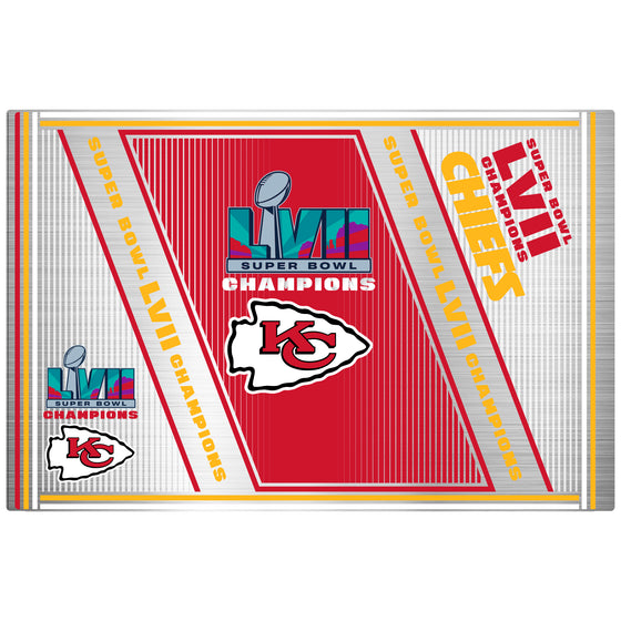 NFL Super Bowl Champ 24oz Jr. Thirst Hydration Water Bottle with Color Graphics - Kansas City Chiefs - 757 Sports Collectibles