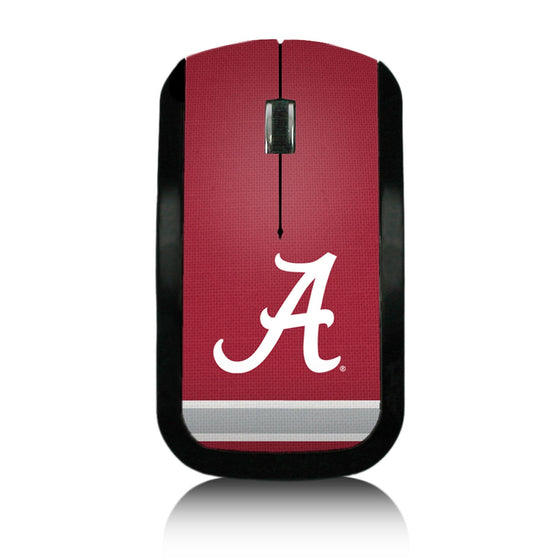 Alabama Crimson Tide Stripe Wireless Mouse-0