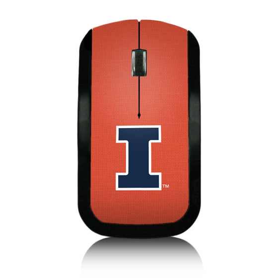 Illinois Fighting Illini Solid Wireless USB Mouse-0