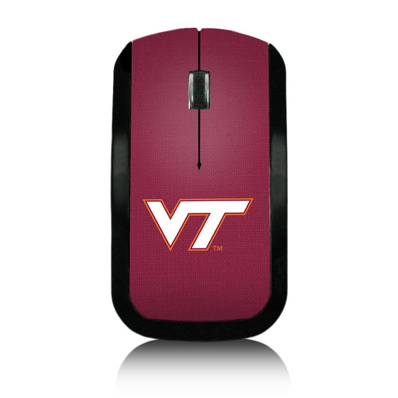 Virginia Tech Hokies Solid Wireless USB Mouse-0