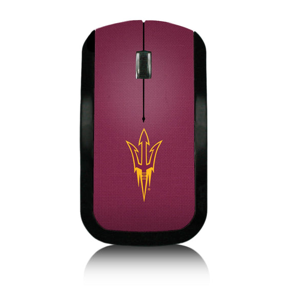 Arizona State Sun Devils Solid Wireless USB Mouse-0