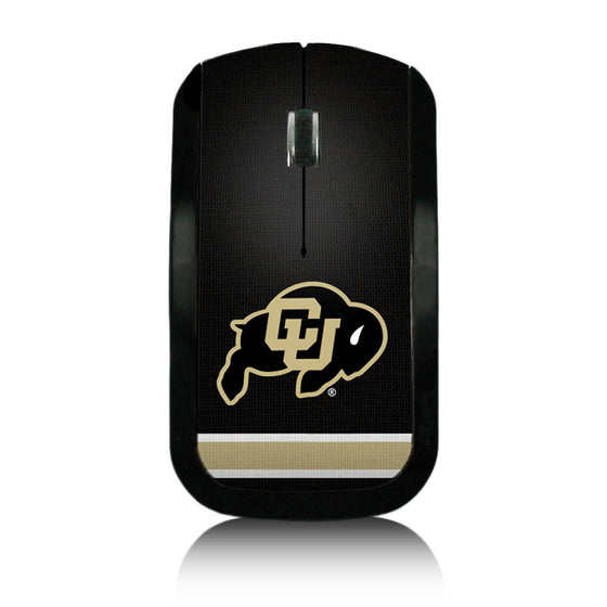 Colorado Buffaloes Stripe Wireless Mouse-0