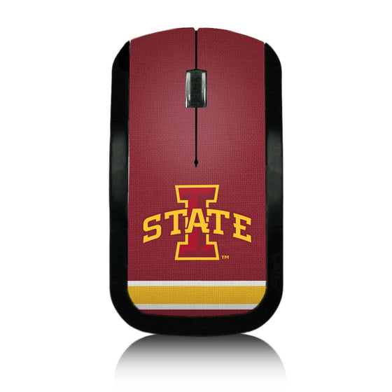 Iowa State Cyclones Stripe Wireless USB Mouse-0