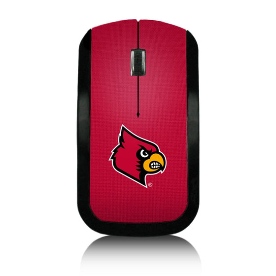 Louisville Cardinals Solid Wireless Mouse-0