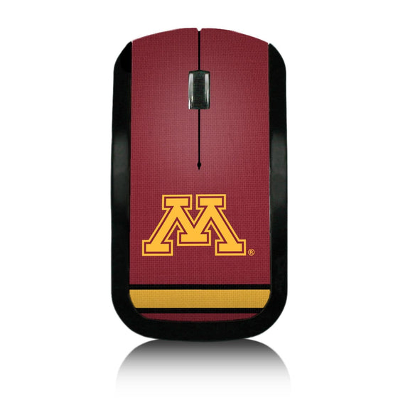 Minnesota Golden Gophers Stripe Wireless Mouse-0