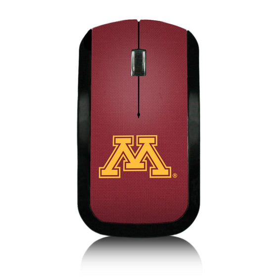 Minnesota Golden Gophers Solid Wireless Mouse-0