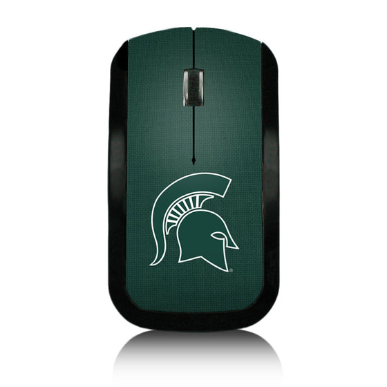 Michigan State Spartans Solid Wireless Mouse-0