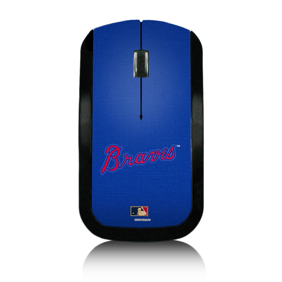 Atlanta Braves Home 2012 - Cooperstown Collection Solid Wireless Mouse - 757 Sports Collectibles