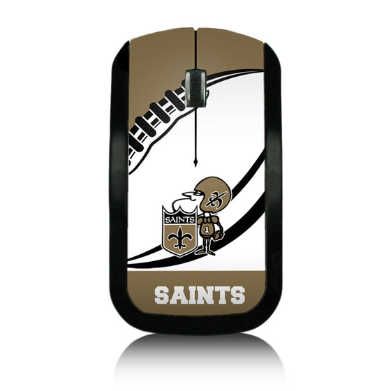 New Orleans Saints Passtime Wireless Mouse - 757 Sports Collectibles